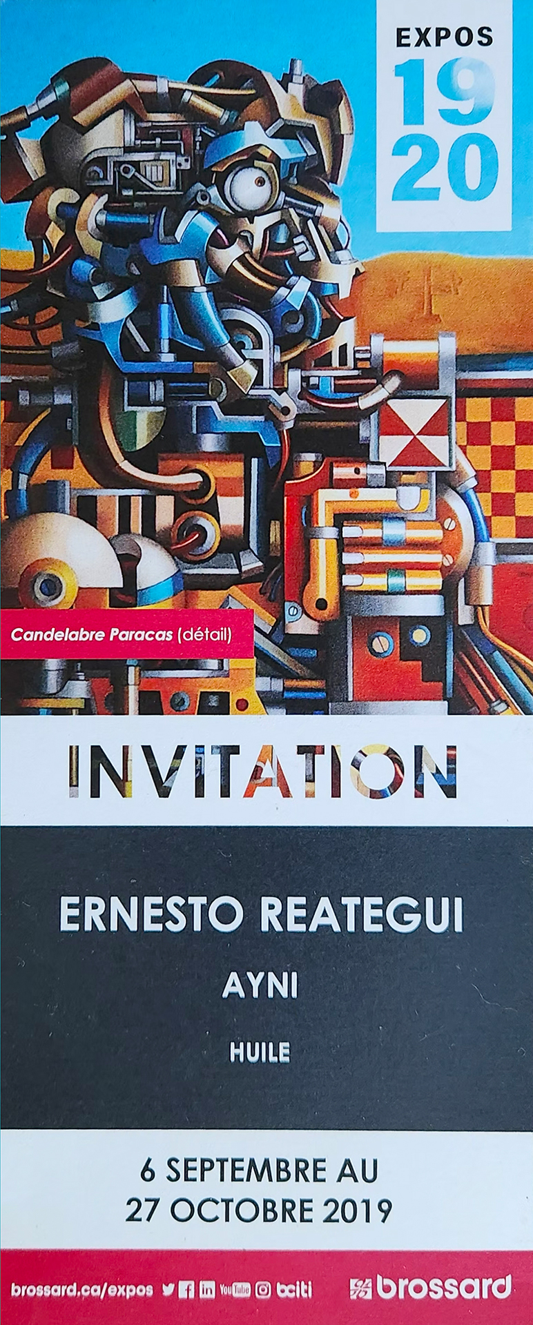 Ayni exhibition poster 2019