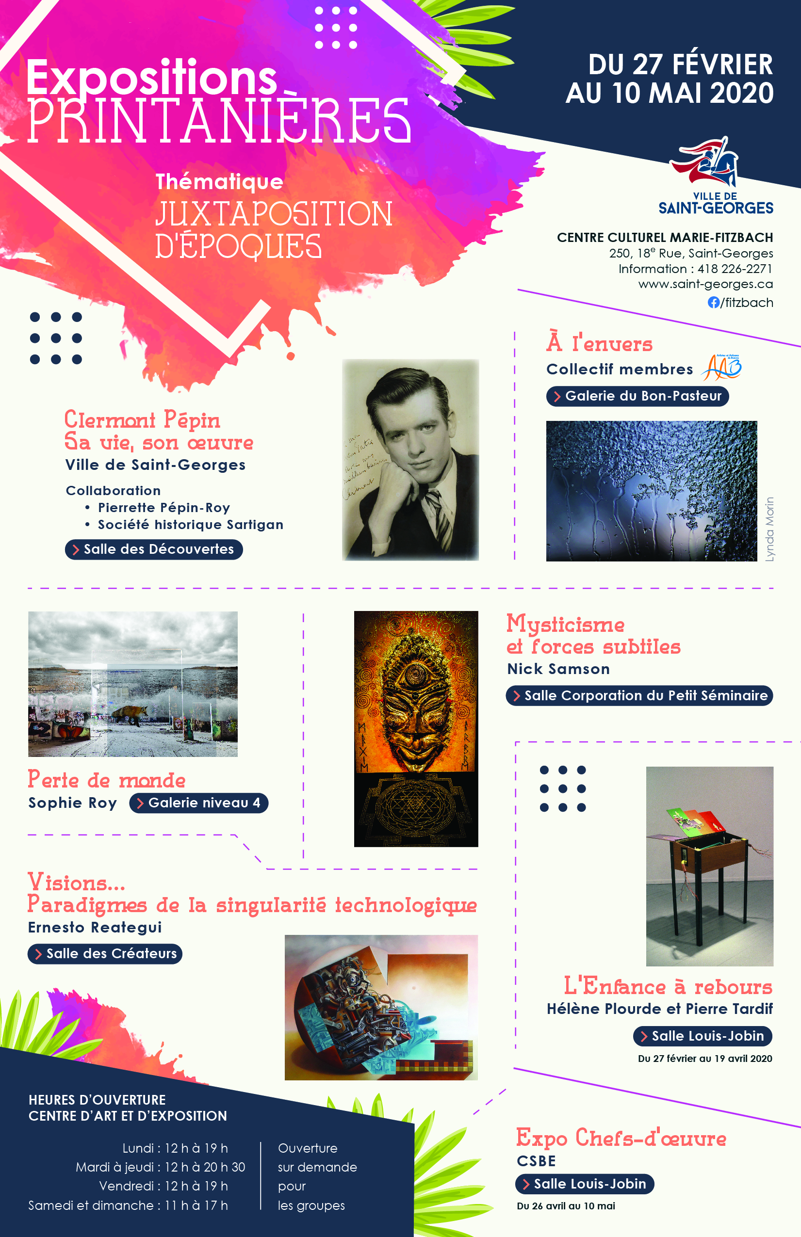 Visions: paradigmes de la singularité technologique (Saint-Georges) poster