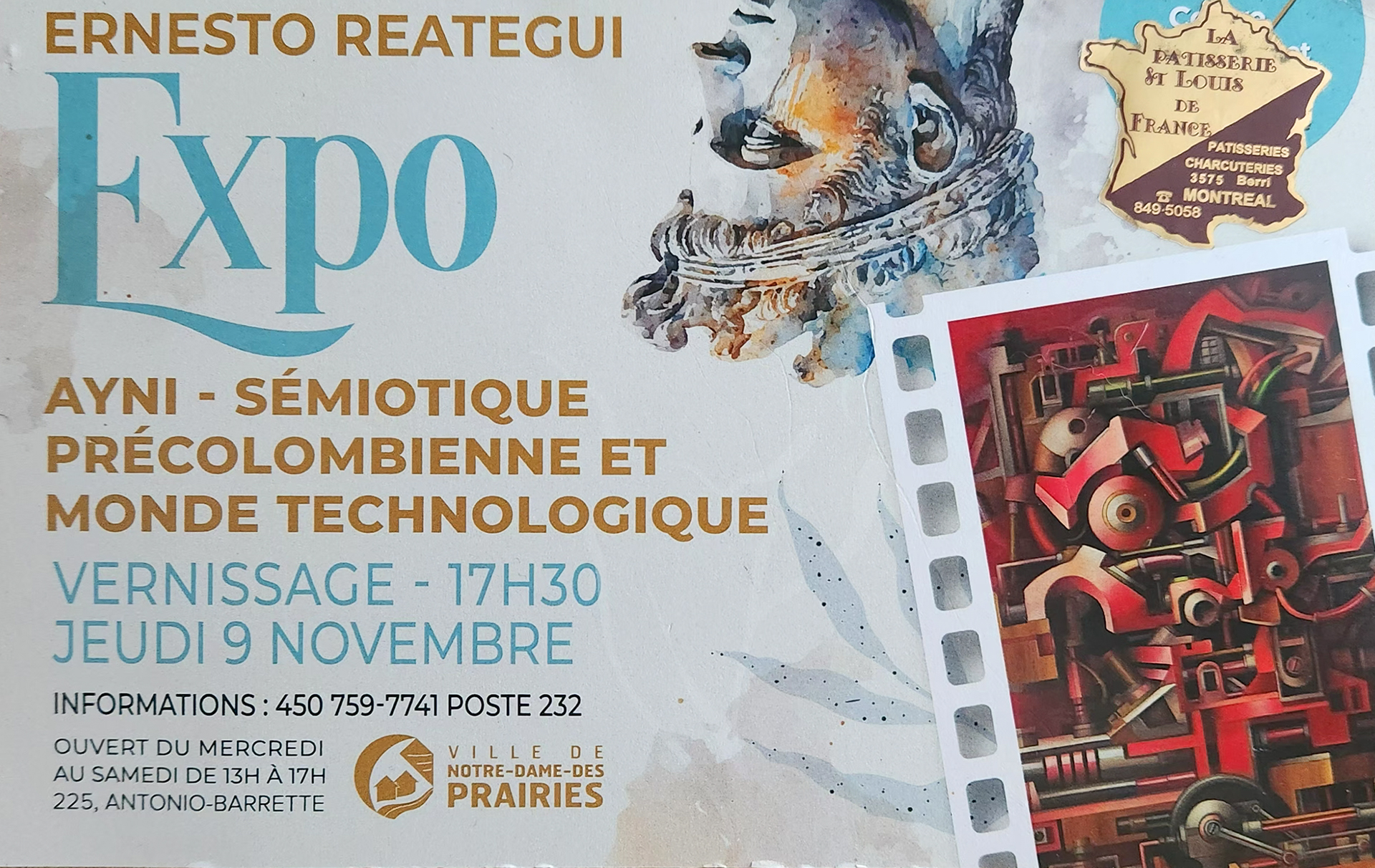 Sémiotique Précolombienne et Monde Technologique poster